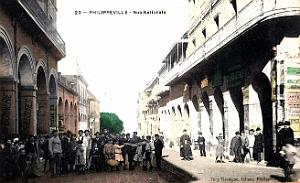 2850- Philippeville - Rue Nationale - 1918